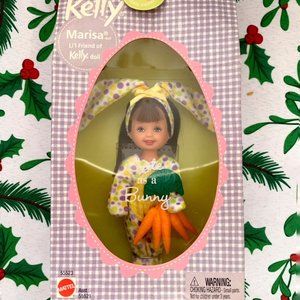 Barbie Kelly 2002 Cute As A Bunny Marissa Purple And Yellow Outfit Carrots